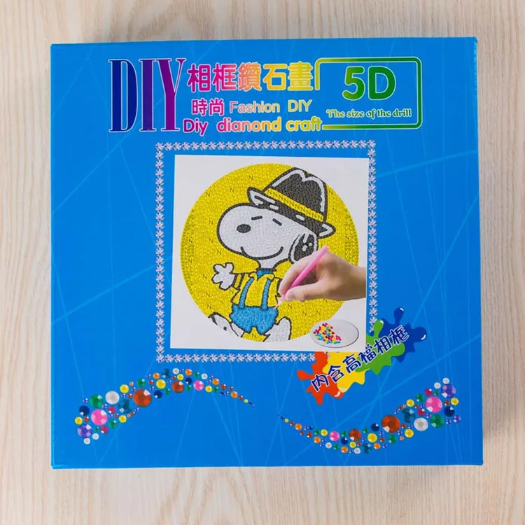 New Chinese DIY 5D Diamond Diamond Paintings Children\'s Handmade Diy Materials Creative Dot Painting Educational Toys Gifts