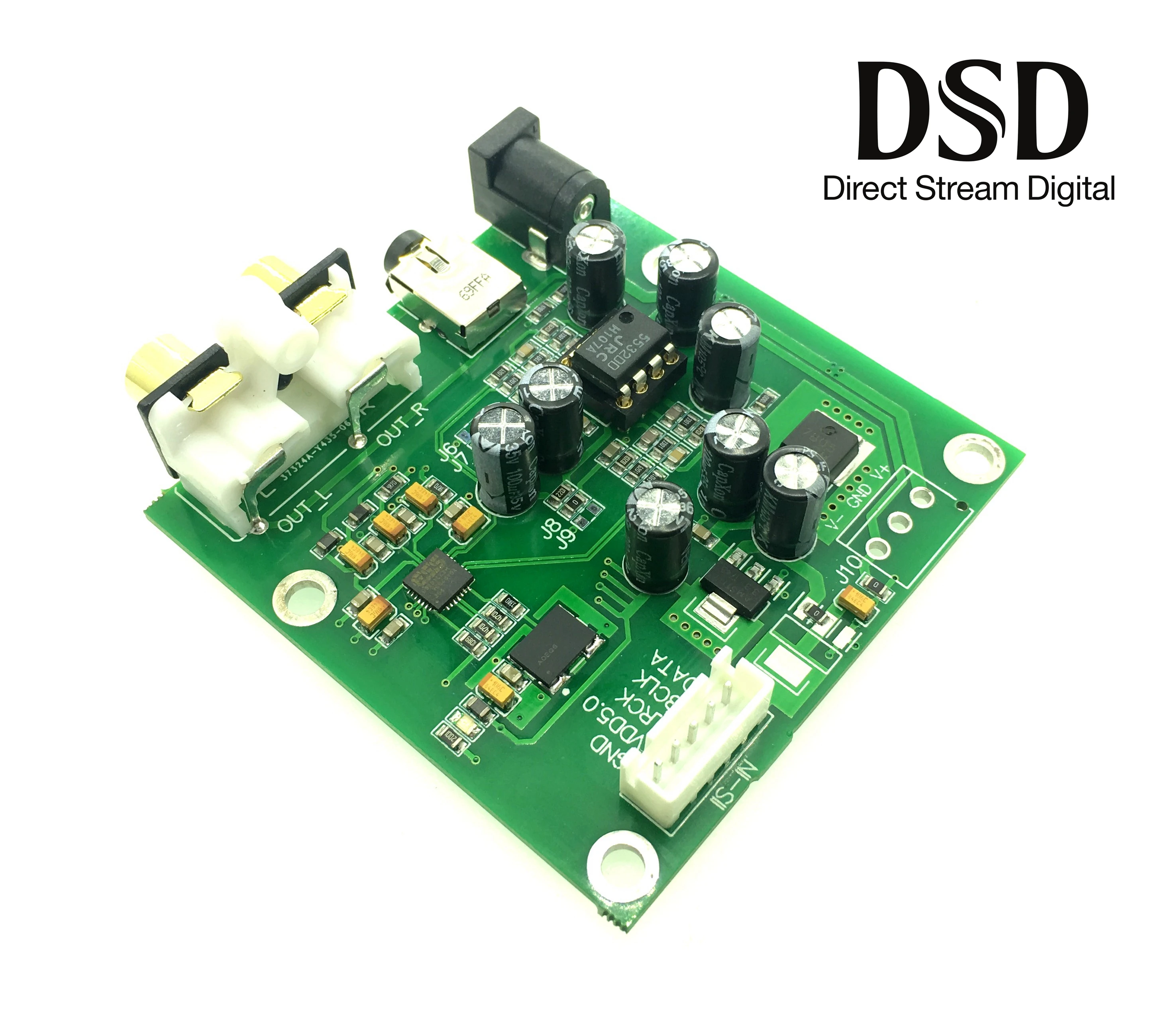 

ES9018K2M I2S IIS DSD Digital Audio Input DAC Decoder Board Simulation DOP