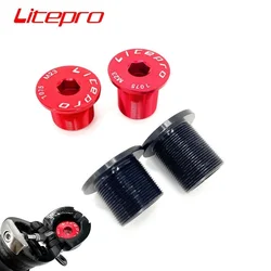 Litepro M23 23mm Stem Fixed Bolt Aluminum Alloy Lengthen Screw 20mm 25mm Folding Stem Fork Fixed Connect Bolt Screw