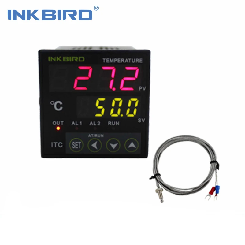 Regolatore di temperatura PID digitale Inkbird ITC-100RH + K sensore On/Off termostato AC100-240V termocoppia per incubatore domestico