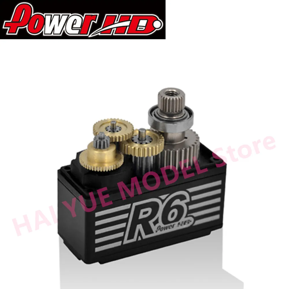 Original Power HD R6 7.5KG 7.4V Digital Servo For 1:12 Pan RC Cars Heli and Mono1 Boat