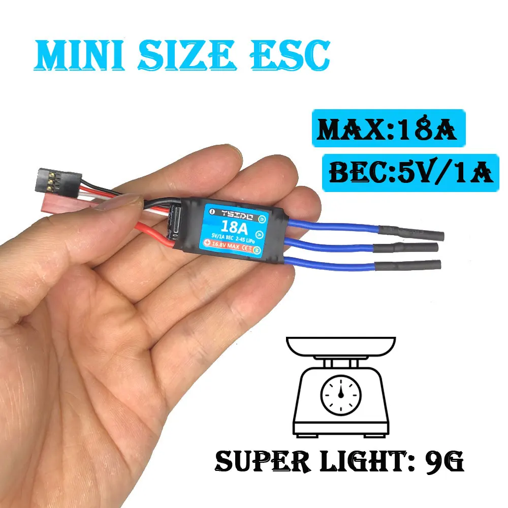 120A ESC, moteur Rc brossé moteur brossé RC moteur sans balais étanche