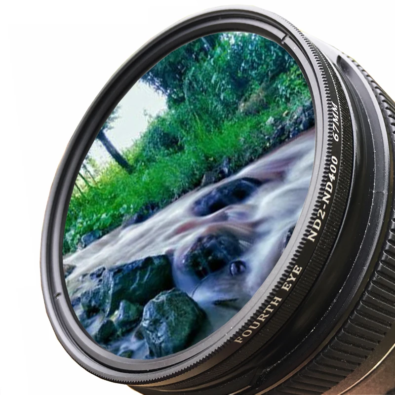 Fader ND2-400 Neutral Density ND Filter Variable Adjustable Optical Glass Lens 37 40.5 43 46 49 52 55 58 62 67 72 77 82 86 mm