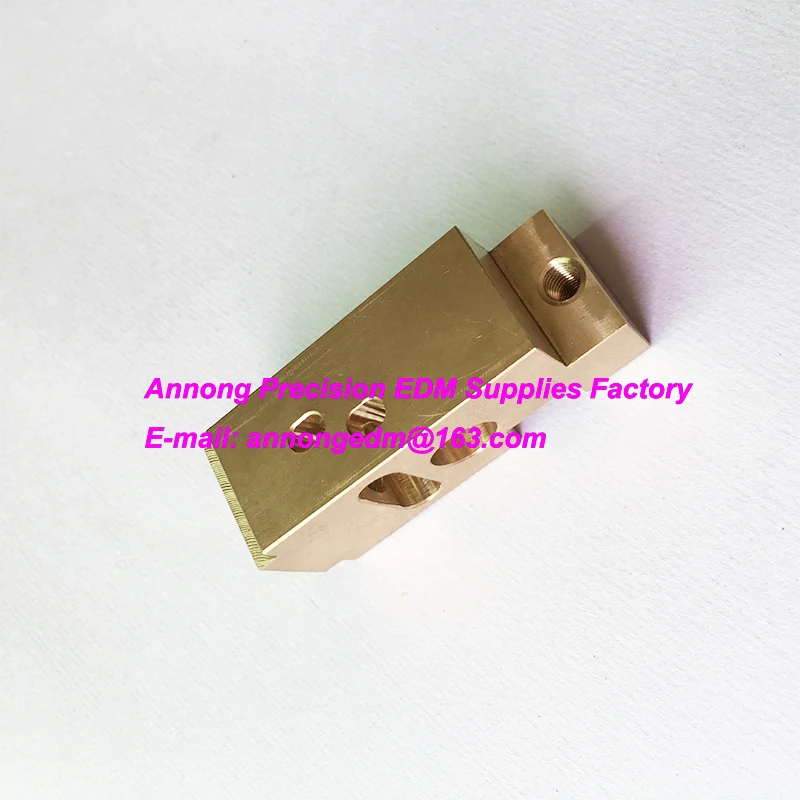 

S459 Upper Block for Power Feed Contact,63x26x22mm for SEIBU EW-A5S,A7S,B3S3, CS,C5S,C5S2,M3S,5S,7S wire-cut edm machine