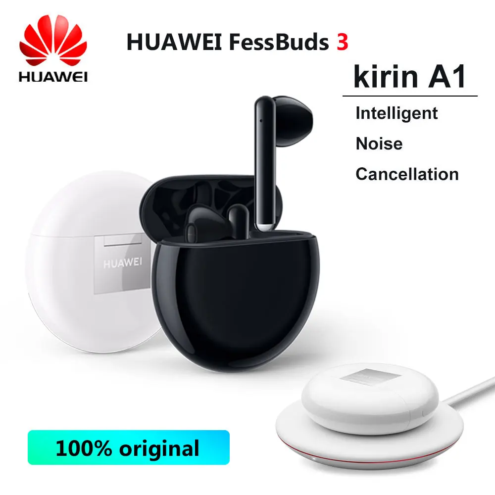 

Original HUAWEI FreeBuds 3 Wireless Bluetooth Earphone 5.1 Global Active noise reduction in-Ear Wireless Quick Charge Headphone