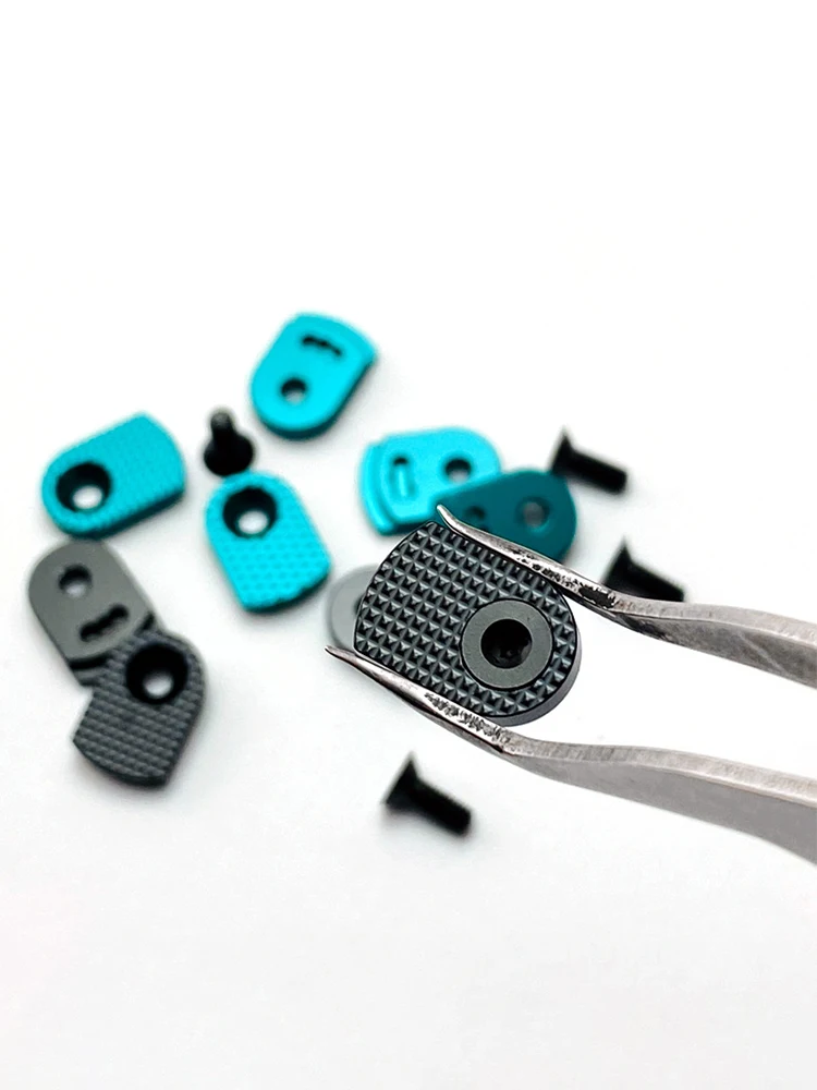 1 jeu de boutons à vis tactiques personnalisés en alliage d'aluminium, pour CZ Shadow 2 Mag, bouton de déverrouillage, accessoires de pistolet, pièces pour la chasse CZ75