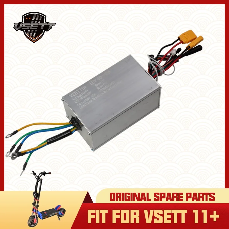 Original 60V VSETT 11+ Intelligent Brushless Controller Only Fit for VSETT 11+ Electric Scooter of  Square Wave without Hall