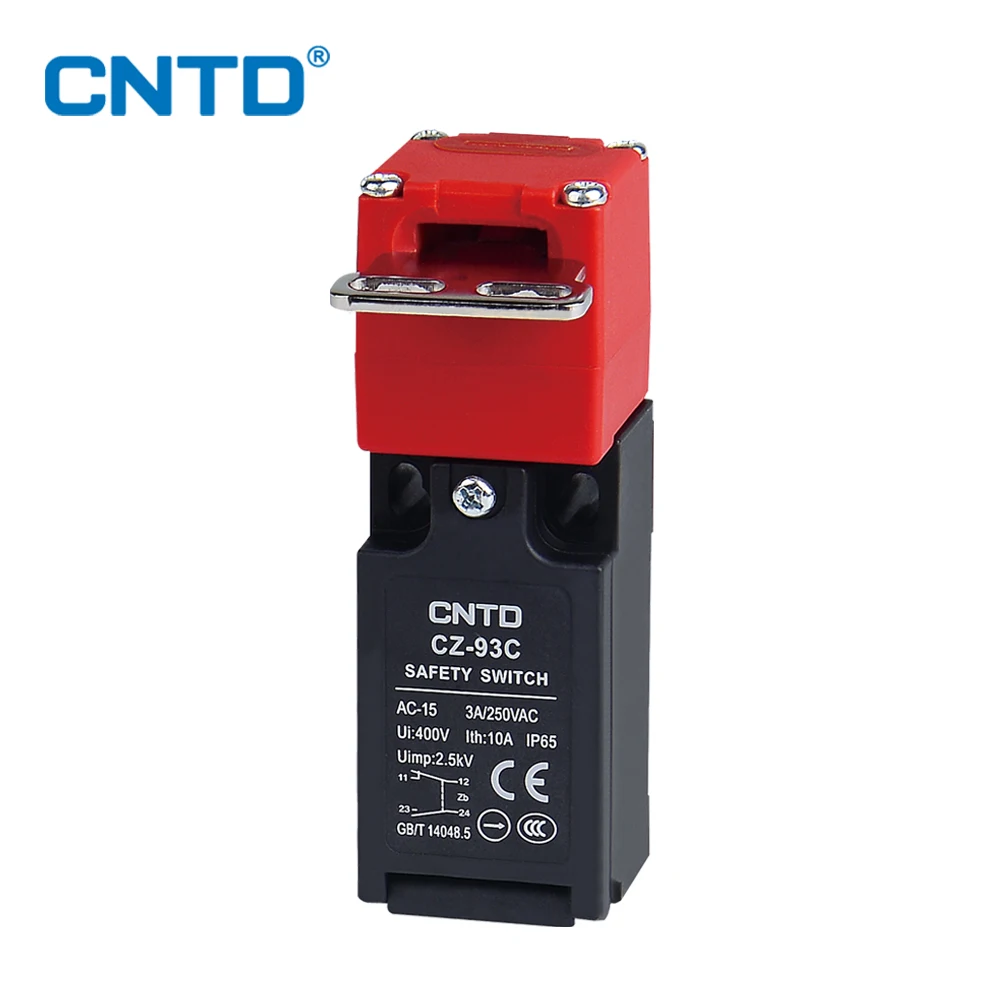 Waterproof CZ-93C 1A1B(1NC/1NO) Series Safety Interlock Limit Switch Micro switch with Key CZ-93B (2NC)