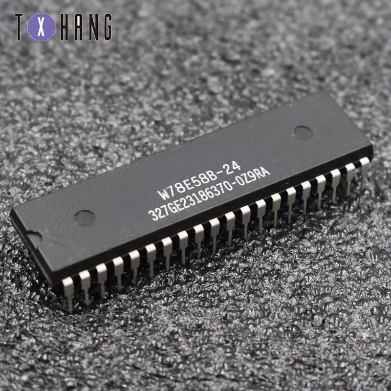 1/5PCS W78E58B-24 78E58B-24 W78E58B 40PINS WINBOND 8 BIT MICROCONTROLLER IC diy electronics