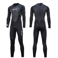 3MM Neoprene Wetsuit For Men Women Scuba Diving Suit Deepwater Spearfishing Thermal Swimsuit Snorkeling Surfing One Piece Set