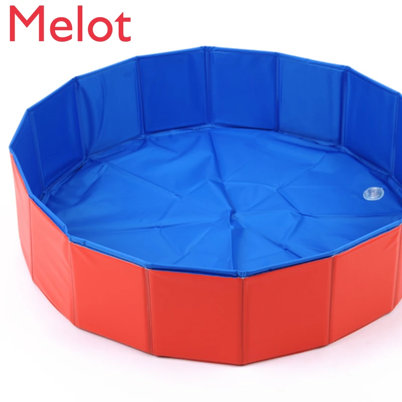 

Dog Bathtub Folding Medicated Bath Tub Bathtub Pet Swimming Wash Dog Pool Bath Barrel Supplies