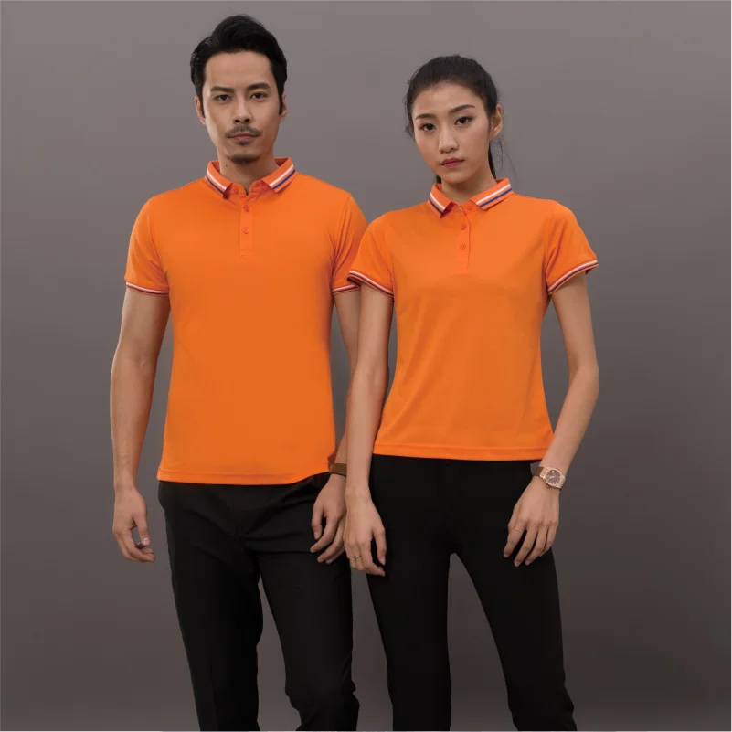 YOTEE2021 Casual Business High Quality Individual Company Group Logo Custom POLO Shirt Men and Women Custom Top