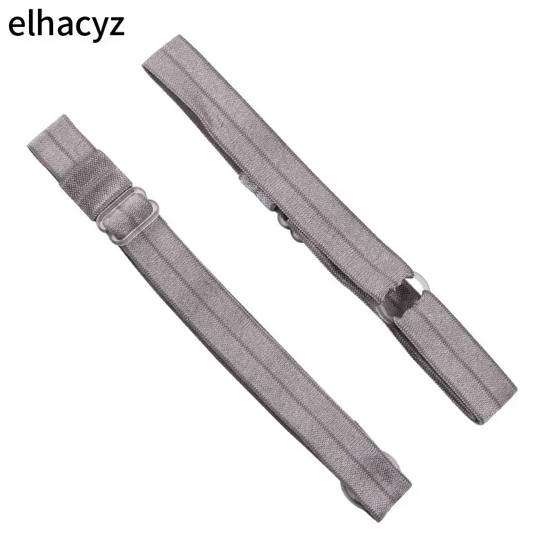10 Teile/los Neue Candy Farben Stirnbänder FOE Band Haar Gummiband Einstellbare Haarband mit Kunststoff Ring Mädchen DIY Haar Zubehör – Detail 11