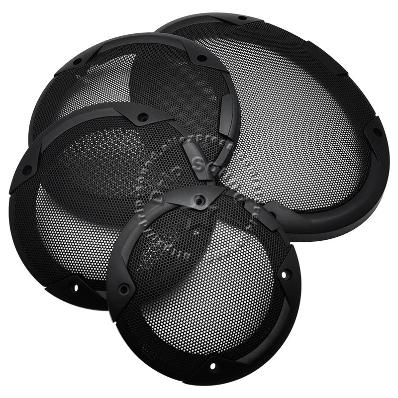 Couvercle de grille de haut-parleur pour 4 "/5"/6.5 "/6" x 9 ", boîte de haut-parleur Audio, cercle décoratif, filet de Conversion de Protection en maille métallique # 4