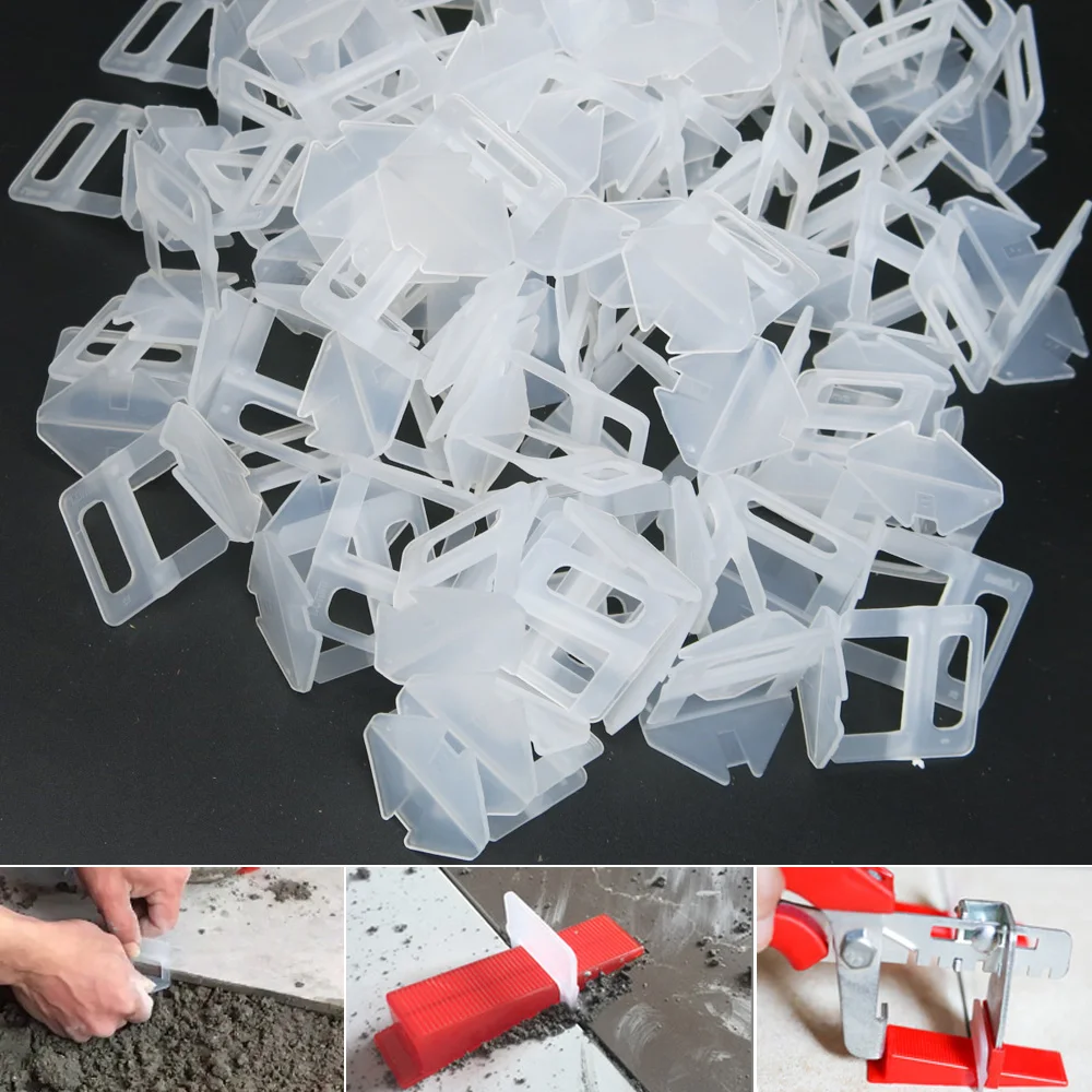 3 Mm Ubin Klip Keramik Ubin Pengatur Jarak Pack Of 200 Pcs Tile Meratakan Sistem