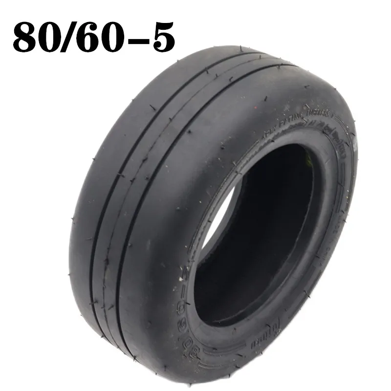 80/60-5 Tubeless tyres Vacuum Tires fits Electric Scooter Karting Go-kart Front Wheel 8 inch electric 4-wheel motorcycle tyre