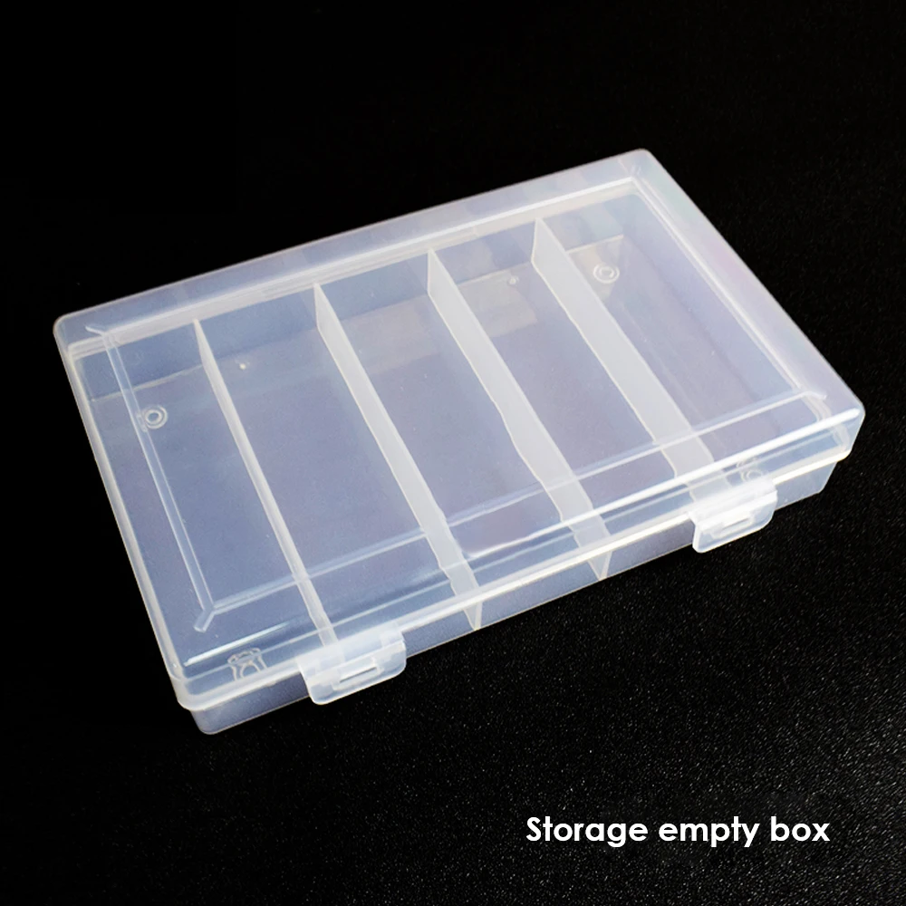 Tag Ntag 215 NFC Boxed Holder Plastic Storage Display Cases Organizer NFC Stickers Labels box coin storage box