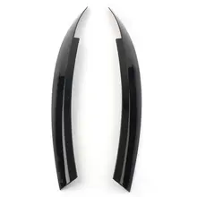Black Car Head Light Eyebrow Cover for VW Scirocco #5