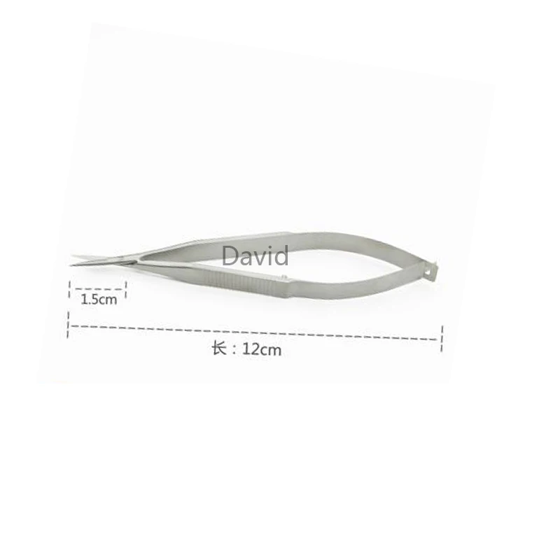 Hiển Vi Kéo Forcep Đầu Đo Micro Móc Nhíp Thìa Đũa 12Cm Inox Đầu Dò, Móc Thìa, Speculums Nhíp