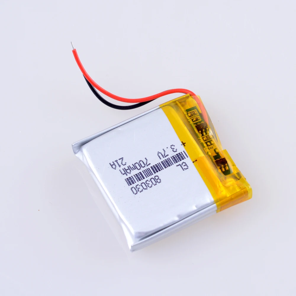803030 700MAh 3.7V Li-Polymer Lithium Li-ion Pin Thay Thế Tế Bào Cho Đồ Chơi GPS MP3 MP4 PDA Thông Minh đồng Hồ