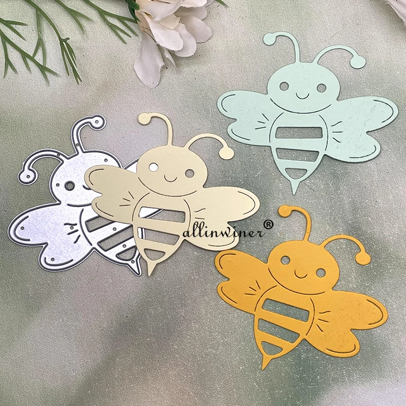 Bee decoration Metal Cutting Dies Stencils Die Cut for DIY Scrapbooking Album Paper Card Embossing