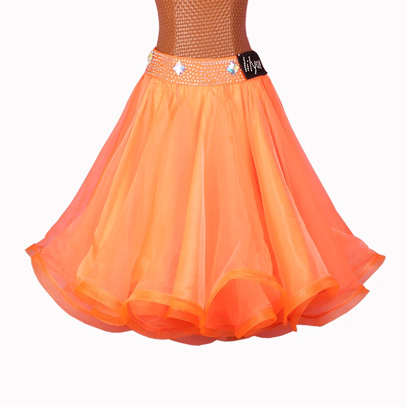 Latin Dance Dress Latin Skirt Competition Dress Costumes Performing Dress Practice Skirt Customize Adult Kids Lady