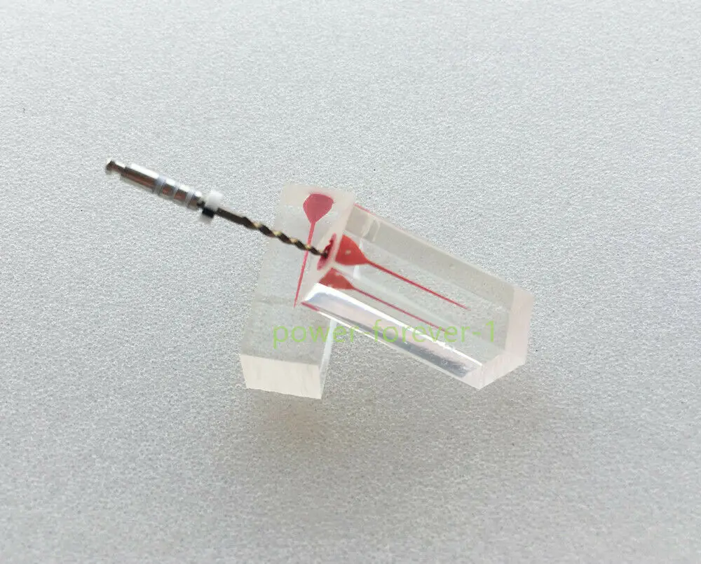 

10Pcs Dental Endo Files Training Model Office Study Practice Rotary Block 1 Pulp