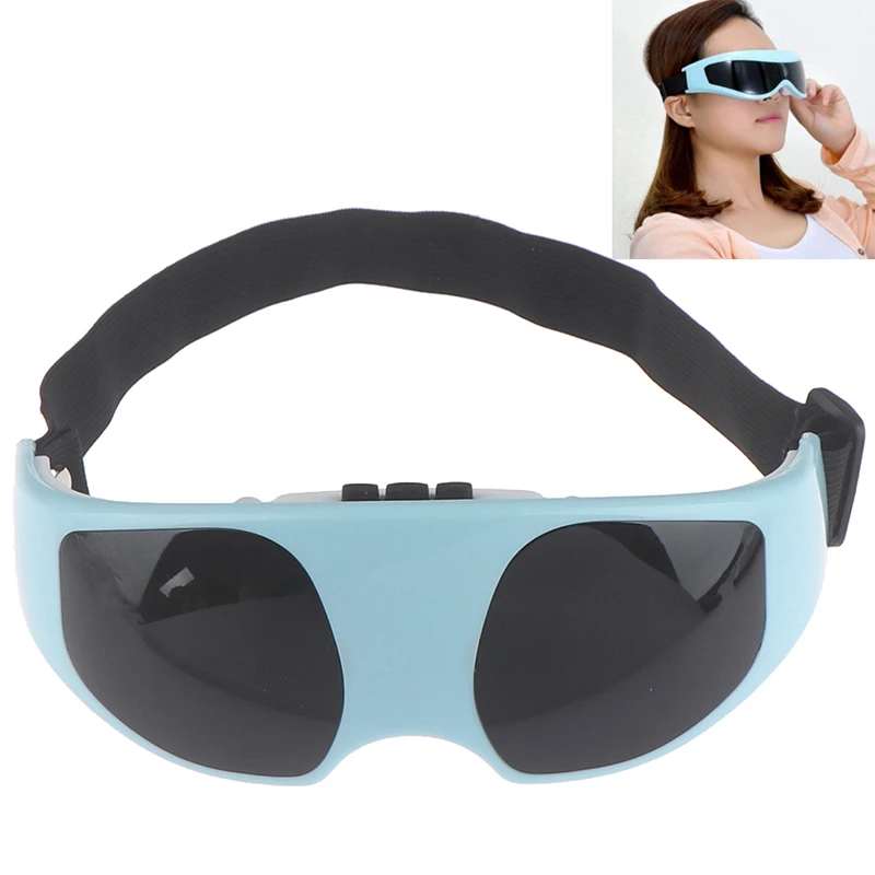 Electric Vibration Eye Massager Eyes Care Device Wrinkle Fatigue Relieve Magnet Therapy NEW Massage Eyewear Glasses