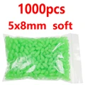 1000 piezas de 5x8 mm, color verde