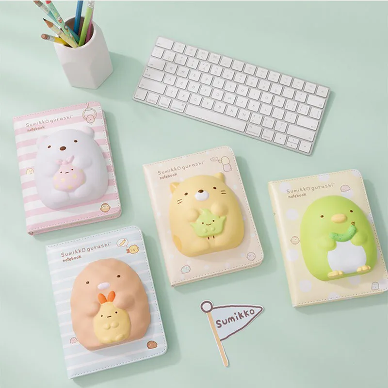 Creative Sumikko Gurashi Decompression Notebook Note Book Diary Weekly Planner Journal Notepad Stationery School Supplies