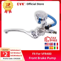 CVK Front Brake Master Cylinder For Honda VFR400 RVF400 CBR250 CBR400 VFR RVF NC23 NC29 NC30 NC35 NSR0250 P3 Motorcycle