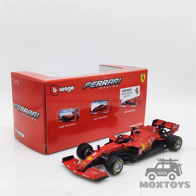 Литой Автомобиль Bburago 1:43 F1 2020 SF1000 #5 S.V /16 c. L Австралийский