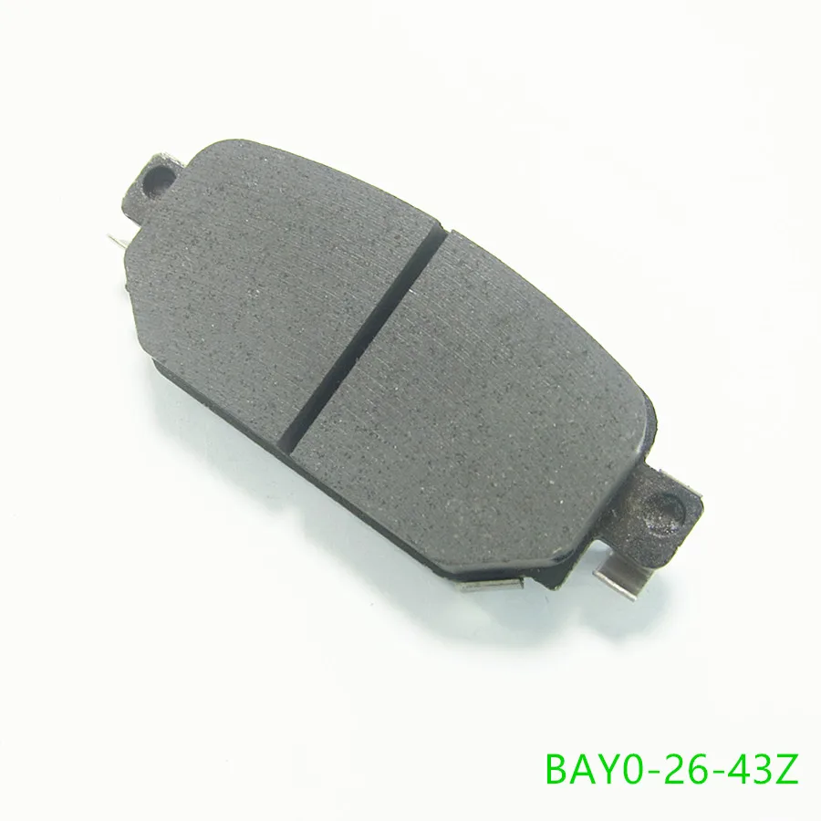 Car brake system BAY0-26-43Z original quality rear brake pad set for Mazda 3 Axela 2016-2019 BN Electronic handbrake