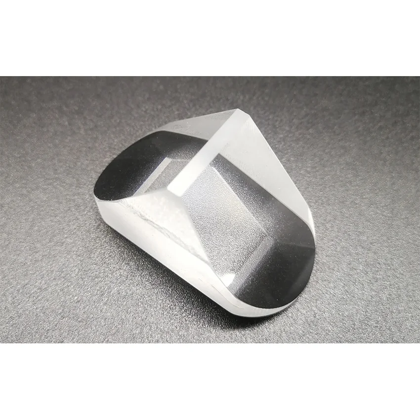 46*22.5*23mm N-BK7 Optical Glass Prisms Triangular Right Angle Paul Prisms Lens Accept customization