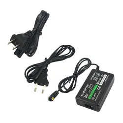 EU/US Plug 5V Home Wall Charger Power Supply AC Adapter for Sony PlayStation Portable PSP 1000 2000 3000 Slim Charging Cable