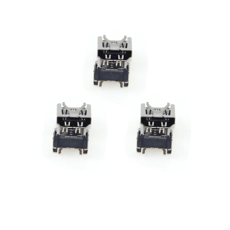 5-10 pces para sony playstation ps 4 pro & display fino hdmi conector de tomada compatível para ps4 console magro hdmi-compatível