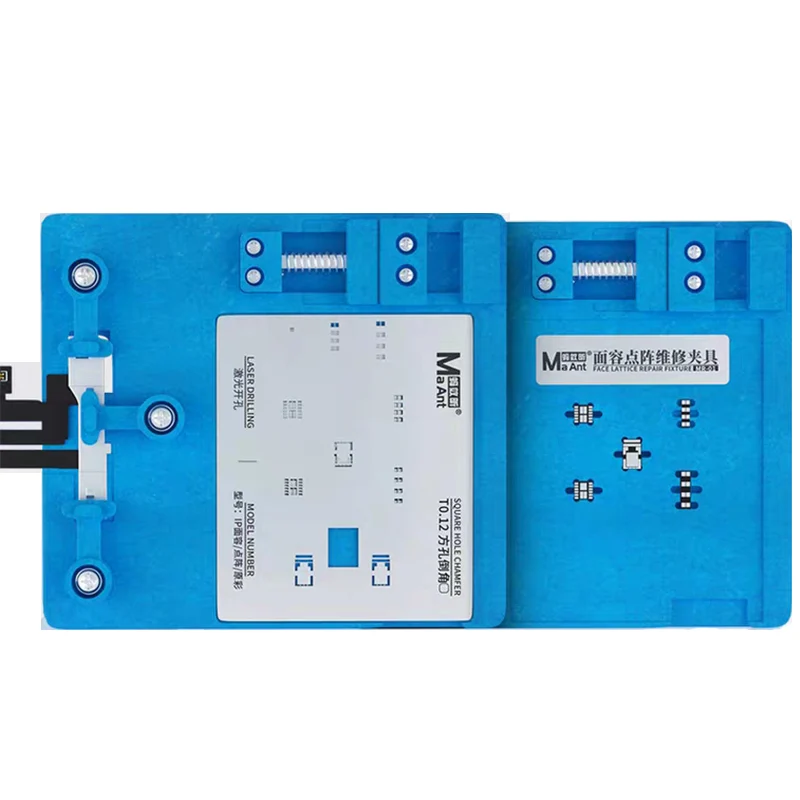 Maant Máy In Sửa Chữa Đèn Cho X XS XSMAX 11 11pro MAX Mặt ID Sửa Chữa Giá Đỡ Camera Trước BGA Reballing stencil