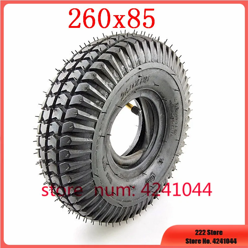 High-quality new 260x85 tires 3.00-4 10''x3''  Scooter tyre and inner tube kit fits electric kid gas scooter wheelChair