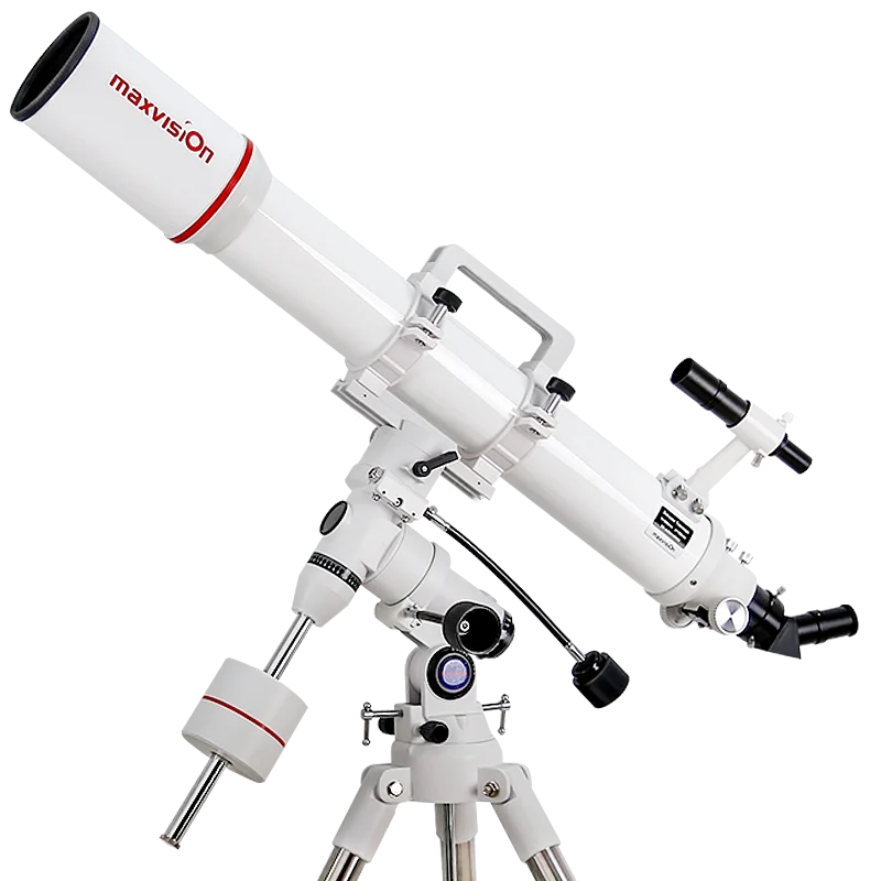 Maxvision telescopio astronomico acromatico, 102/1000, EXOS-1 professionale, EQ3, supporto equatoriale, treppiede da 1,5"