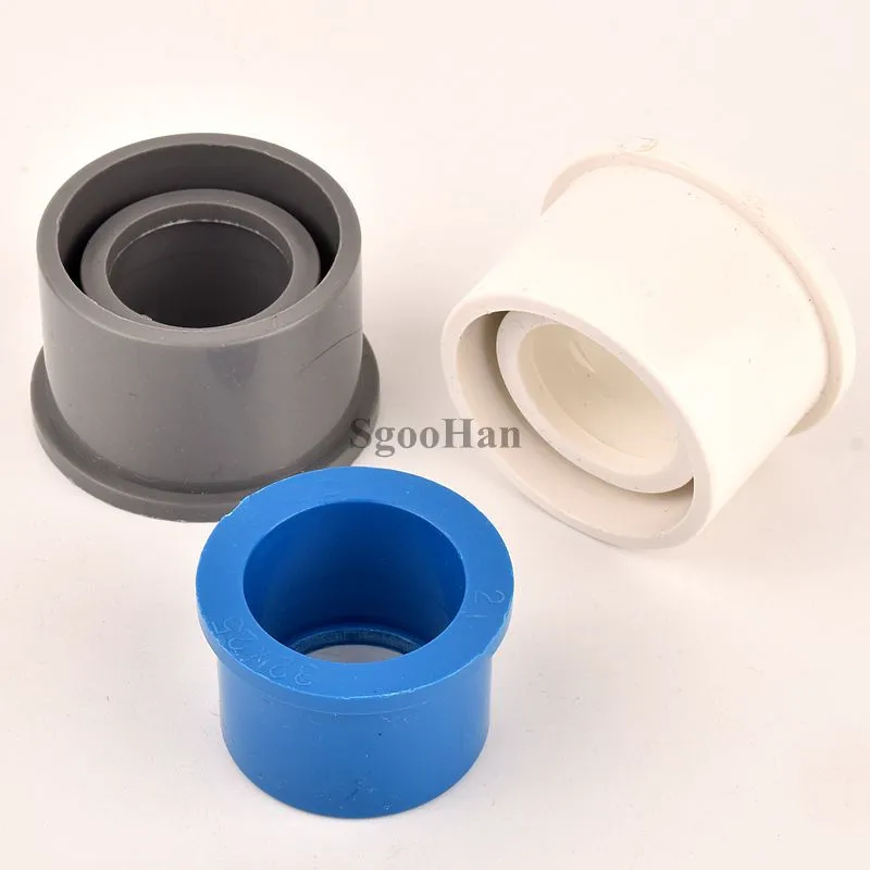 1~5 Pcs 20mm 25mm 32mm 40mm 50mm 63mm 75mm 90mm PVC Bushing Reducer Union Pipe Fitting Garden Irrigation Water Pipe Connectors 