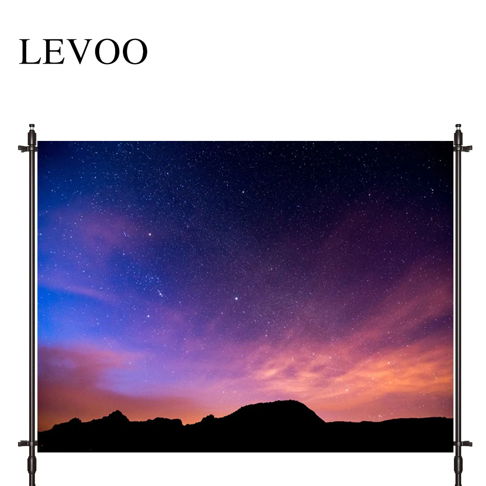 

LEVOO photography background night Starry sky Beauty natural universe backdrop photocall photobooth studio shoot fabric