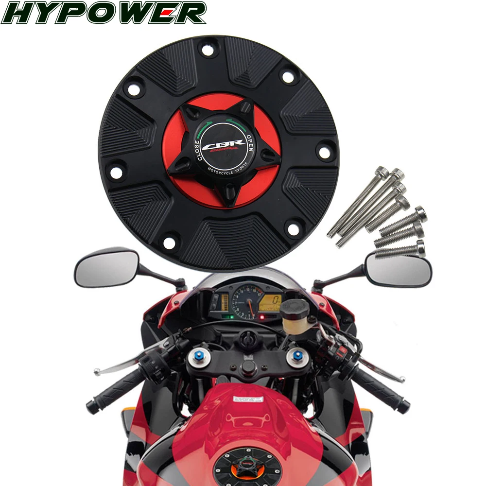 Fuel Tank Cap For HONDA CBR 600RR CBR600RR 2003-2016 2004 2005 2006 2007 2008 2009 2010 Motorcycle Accessories Fluid Oil Keyless