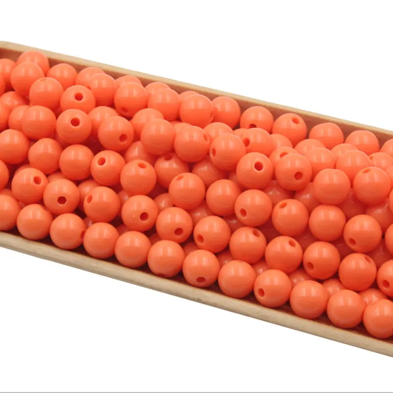 Рисунок 5 - Однотонные акриловые Круглые бусины