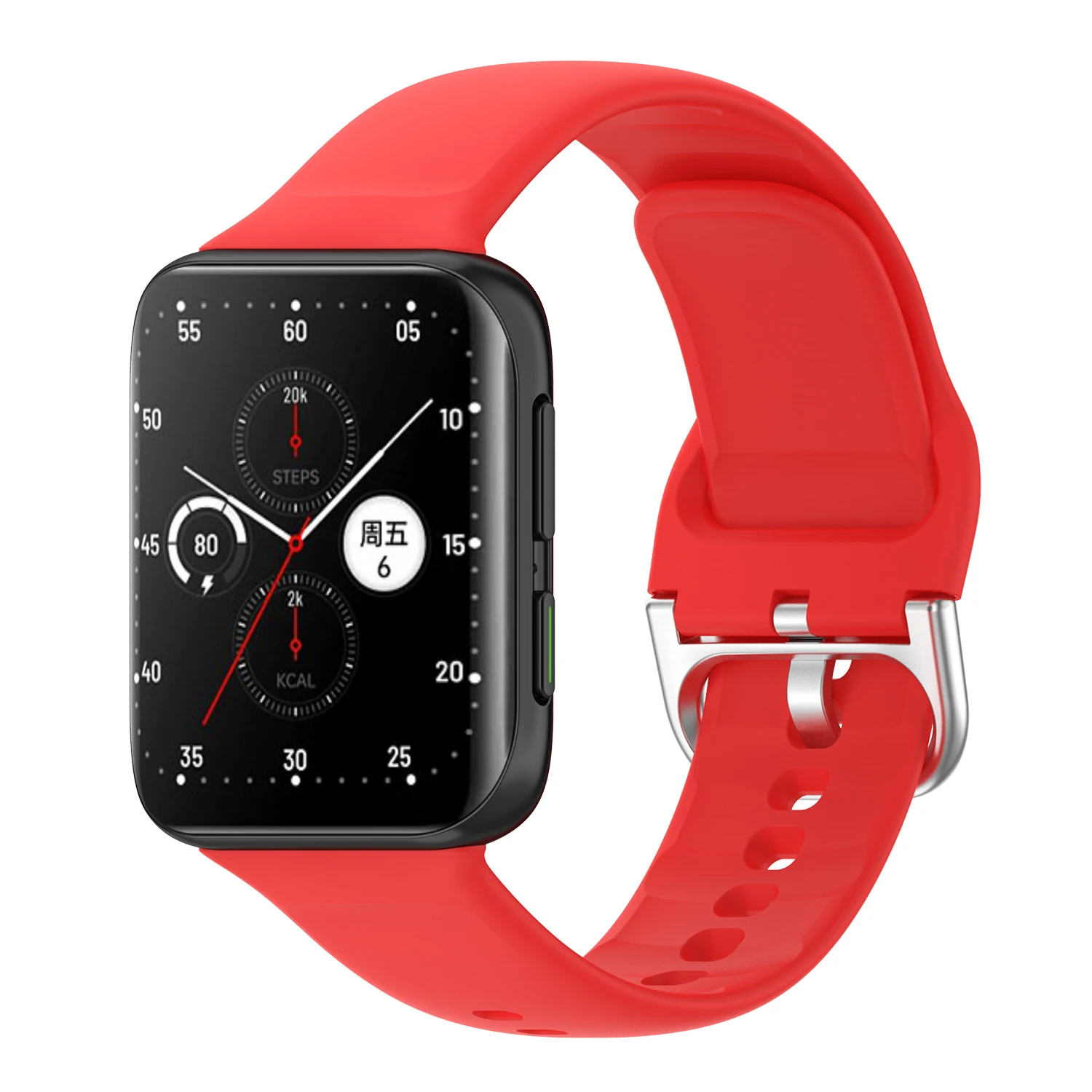 นาฬิกาซิลิโคนนุ่มสำหรับ Oppo Watch 2 42มม.46มม.สายรัดข้อมือสำหรับ OPPO นาฬิกา2สายคล้องคอกีฬาแถบ Correa