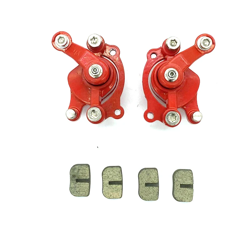 Front Rear Disc Brake Caliper Pads Brake disc 140mm For 47cc 49cc Chinese Mini Moto Kids ATV Quad Dirt Pocket Bike