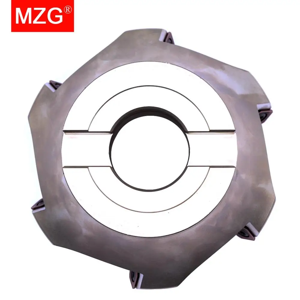 MZG KM12R50-22-4T Four SEKT1204 Carbide Insert Clamped Fast Feeding Alloy End Mill Milling Machining Slab Face Milling Cutter