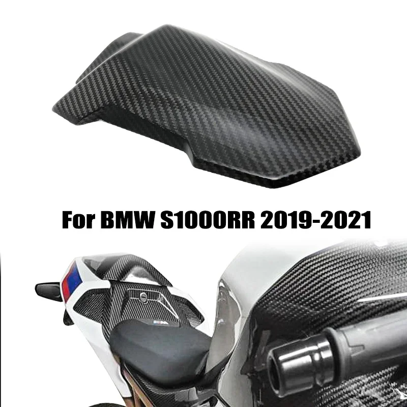 For BMW S1000RR S 1000 RR S1000 RR 2019 2020 2021 Carbon Fiber Tail Section Fairing Cowl Motorcycle Rear Seat Hump Shell Cover