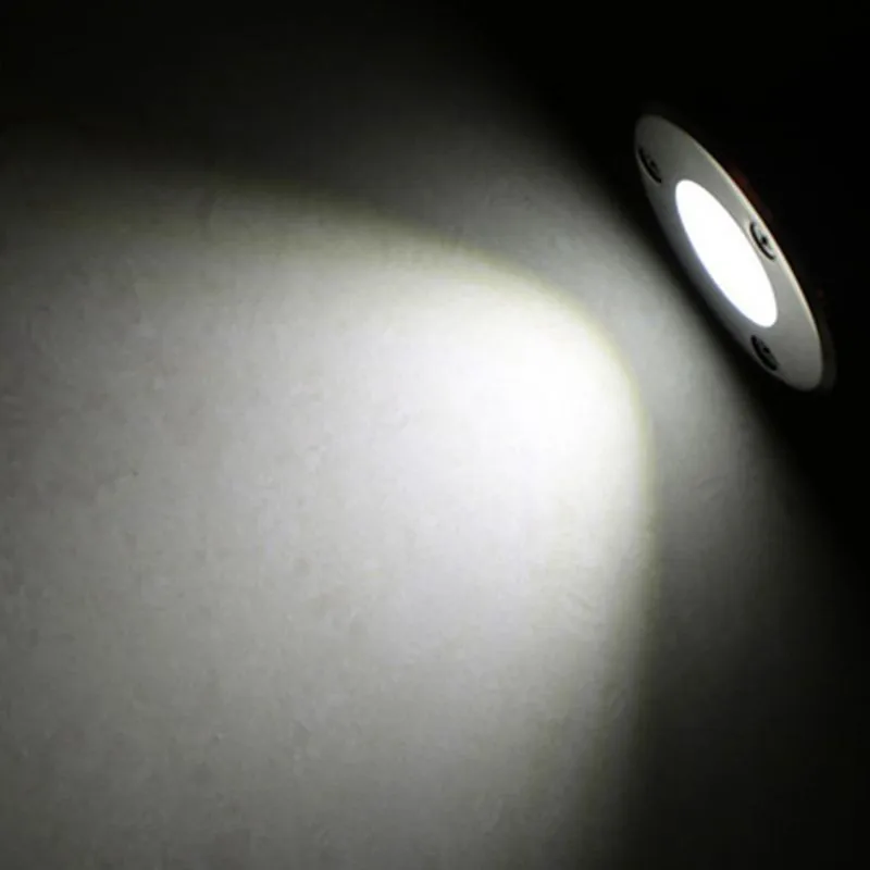 Nuevo 1w / 3w / 5w / 6w / 7w / 9w / 12w / 15w / 18w LED suelo de jardín al aire libre lámpara enterrada subterránea Spot