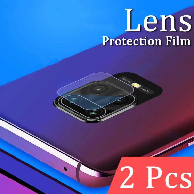 2Pcs Camera Protectors For Xiaomi Redmi Note 9 Pro Max Protective Glass Back Camera Film On Xiomi Redmi Note 9S Note9 Note9S