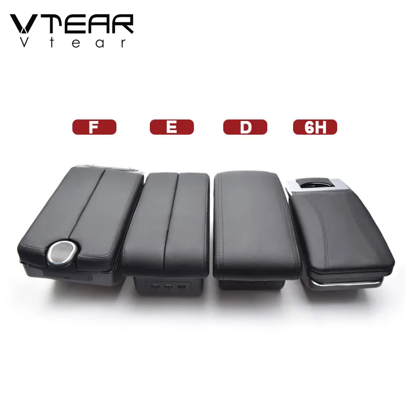 Vtear For Nissan NV200 Armrest Interior Center Console Storage Box Arm Rest Car-Styling Decoration Parts Accessories 2017 2016